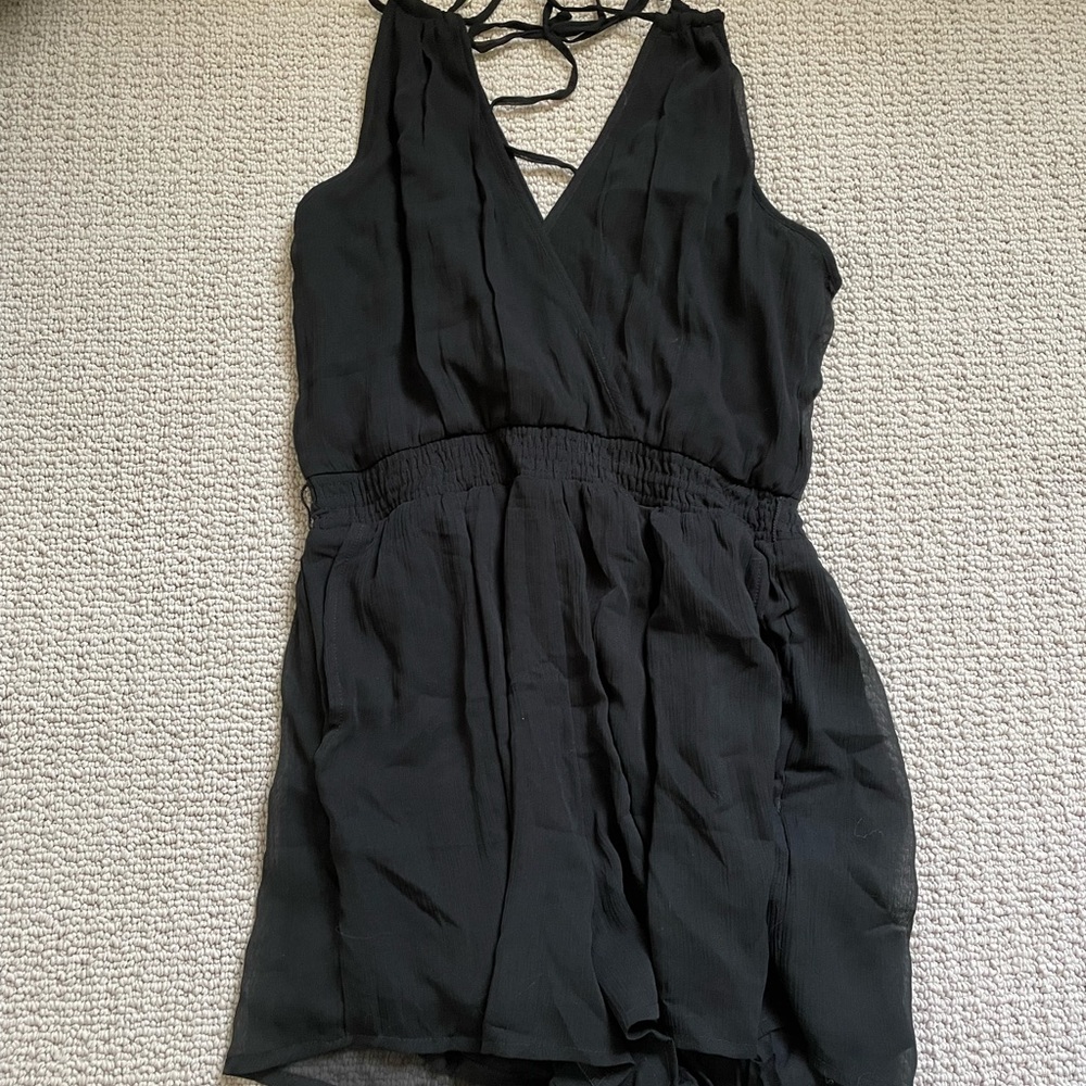 Abercrombie and Fitch Black Romper
